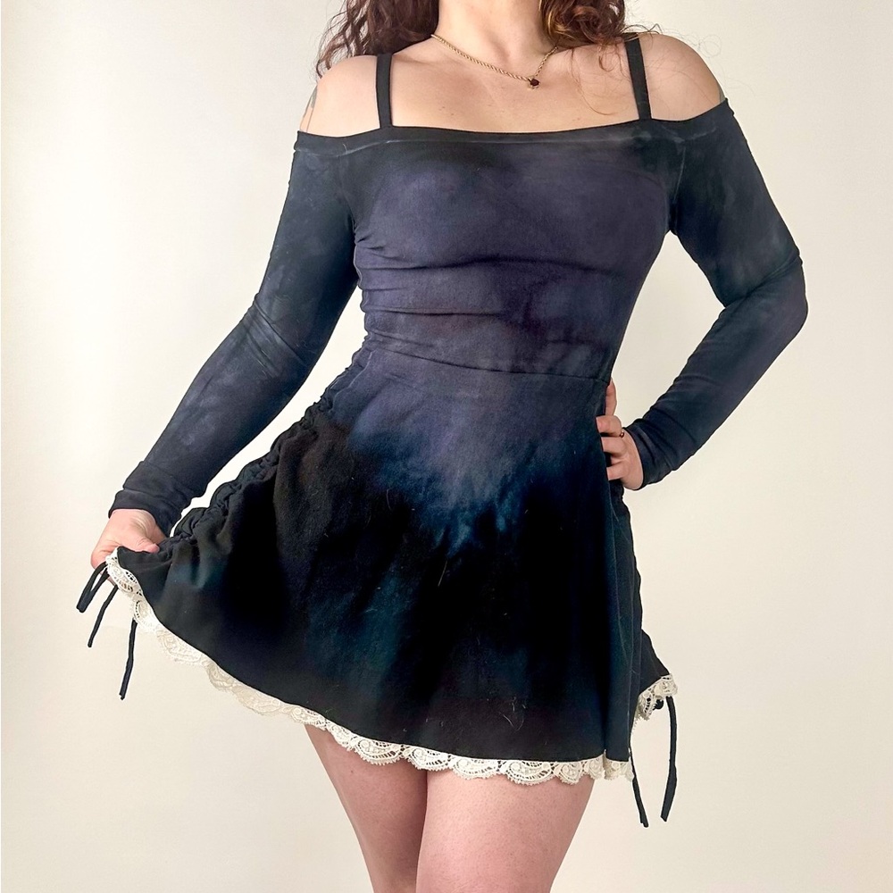 Blossoming Bumble organic cotton hemp dress slow fashion